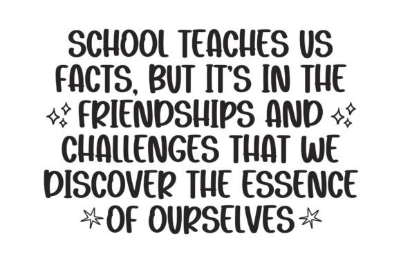 Birthday School Font - Preview 1