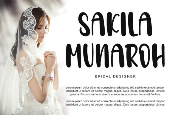 Bolding Signature Font - Preview 2