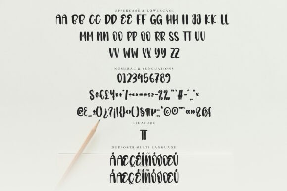 Bolding Signature Font - Preview 5