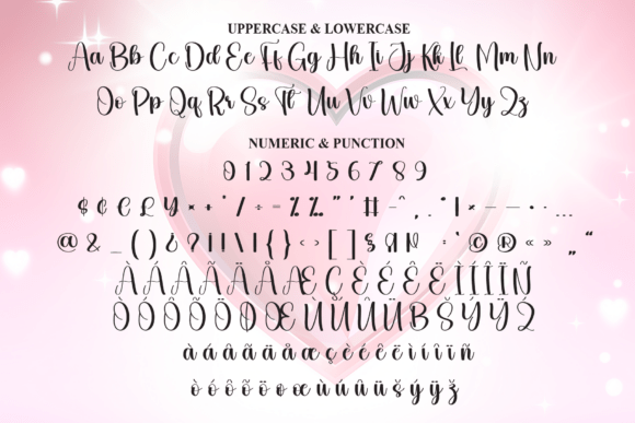 Bright Heart Font - Preview 6