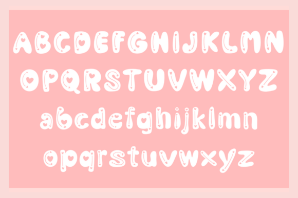 Bubble Love Font - Preview 4