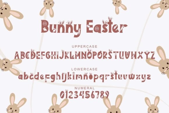Bunny Holiday Font - Preview 4