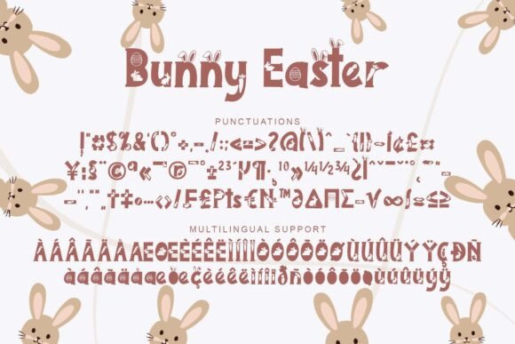 Bunny Holiday Font - Preview 5