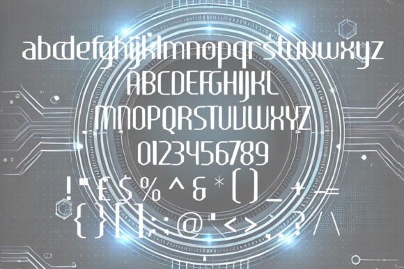 Byte Me Font - Preview 1