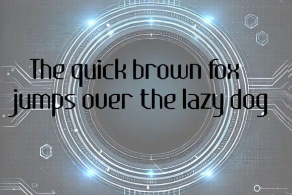 Byte Me Font - Preview 2