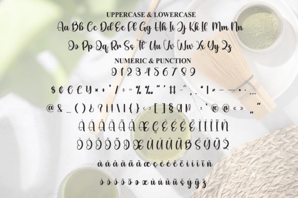 Candy Matcha Font - Preview 6