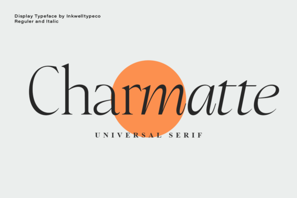 Charmatte Font - Preview 1