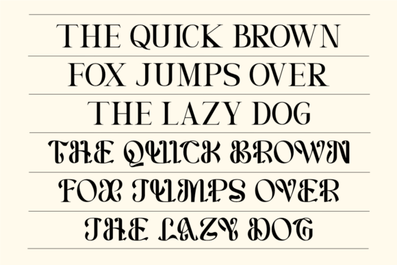 Dexentia Font - Preview 5