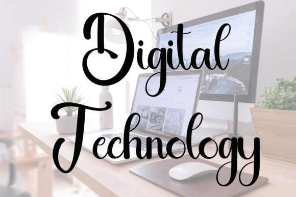 Digital Font - Preview 6