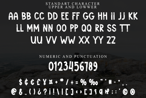 Easter Daily Font PNG with transparent background - Preview 2