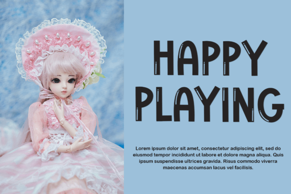 Easter Daily Font PNG with transparent background - Preview 3