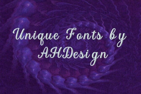 Elegant Cursive Font PNG with transparent background - Preview 2