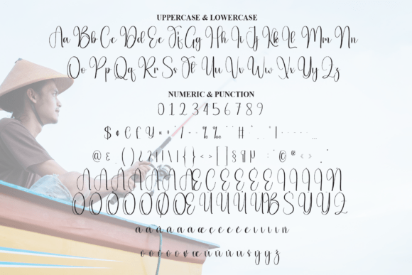 Fishing Font - Preview 6