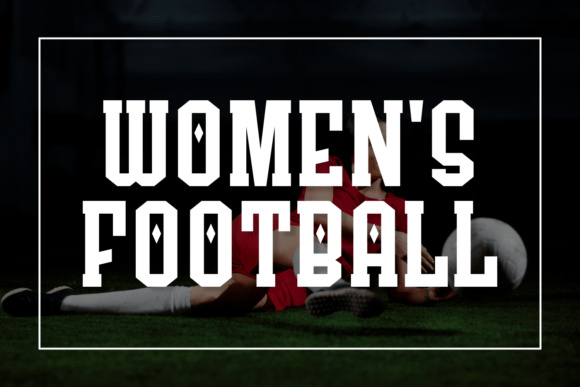 Football Warehouse Font - Preview 1
