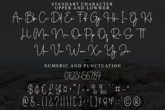 Grandma Signature Font - Preview 1