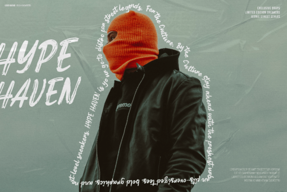 Losien Avenue Font PNG with transparent background - Preview 2