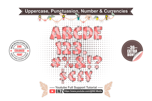 Love Bundle Font PNG with transparent background - Preview 4