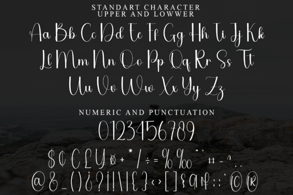 Lovely Planner Font PNG with transparent background - Preview 2