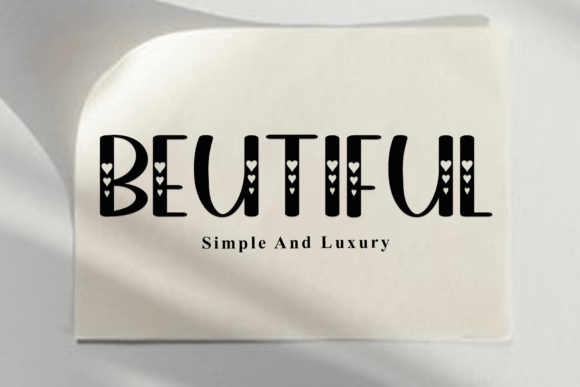 Lovely Rushc Font PNG with transparent background - Preview 3