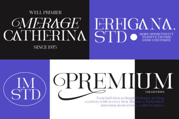 Magerla Font PNG with transparent background - Preview 3