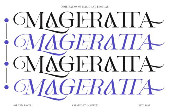 Magerla Font PNG with transparent background - Preview 6