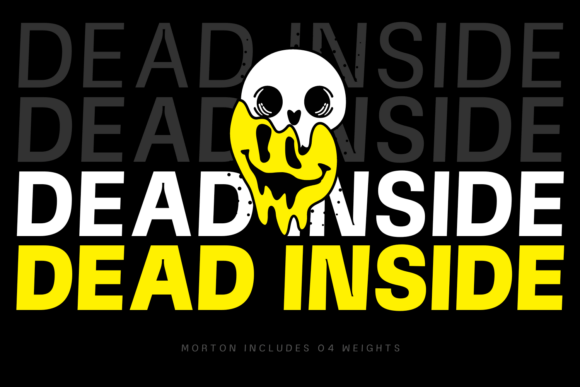 Morton Font PNG with transparent background - Preview 6