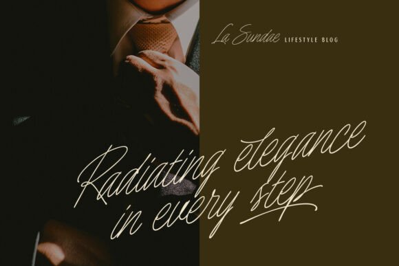 Astonilac Font - Preview 6