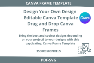 Brush Stroke Heart Canva Frames Template Graphic by cryptoaccenthub ...
