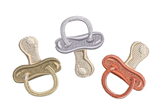 Colorful Pacifiers