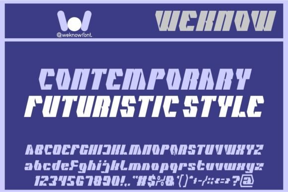 Cybernetic Man Font - Preview 4