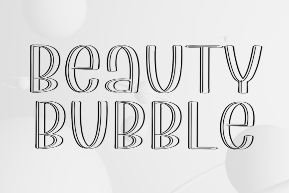 Digital Bubble Font - Preview 5