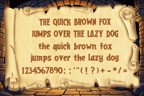 Dragon Dungeon Font - Preview 5
