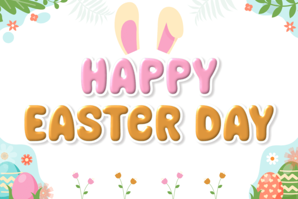 Easter Angel Font - Preview 1
