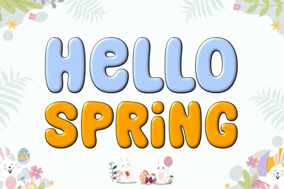 Easter Angel Font - Preview 4