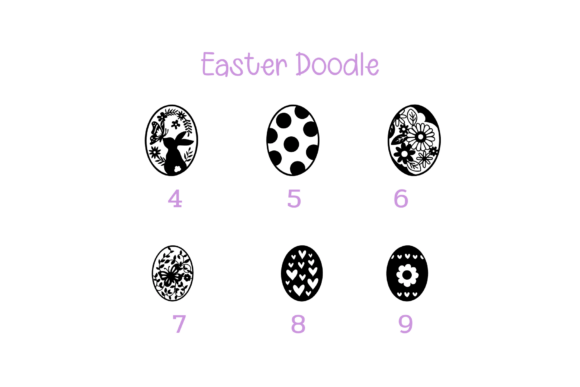 Easter Doodle Font - Preview 3