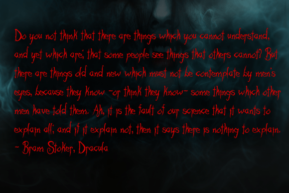 Fanged Fantasy Font - Preview 4