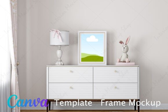 Frame Mockup Kids Canva - 363