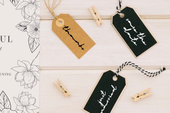 Handle Pen Font - Preview 3