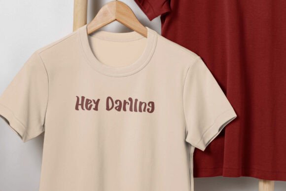 Hey Darling Font PNG with transparent background - Preview 5