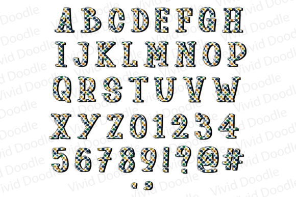 Mother's Day Flowers Font PNG with transparent background - Preview 5