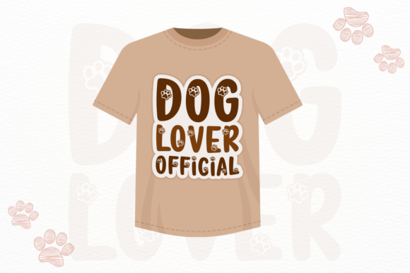 Prina Doggy Font PNG with transparent background - Preview 3