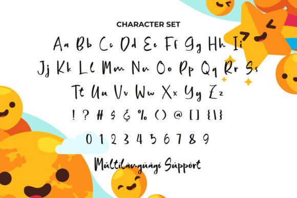 Pure Smile Font PNG with transparent background - Preview 3