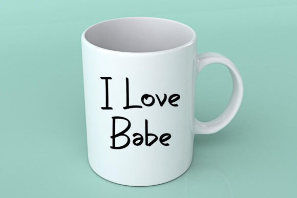 Raffi Font PNG with transparent background - Preview 3