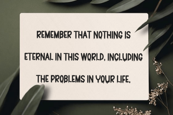 Reddening Font PNG with transparent background - Preview 6