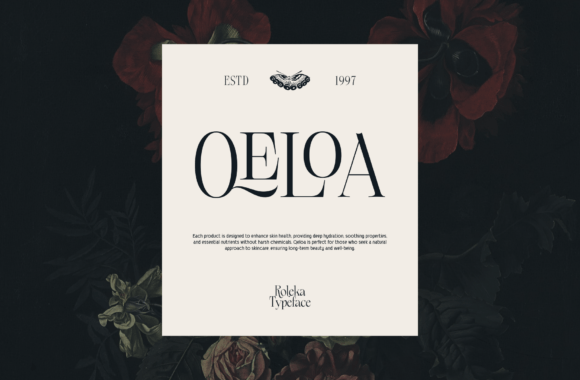 Roleka Font font preview - 3