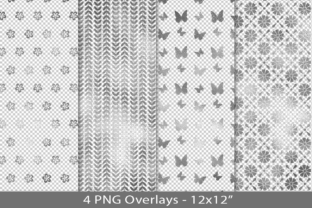 Silver Foil Seamless Pattern PNG Overlay Graphic by Lovelytocu ...
