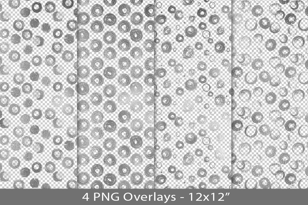 Silver Foil Seamless Pattern PNG Overlay Graphic by Lovelytocu ...