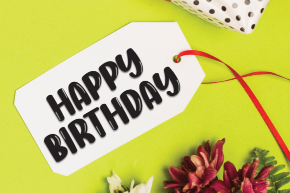 Simple Water Font font preview - 4