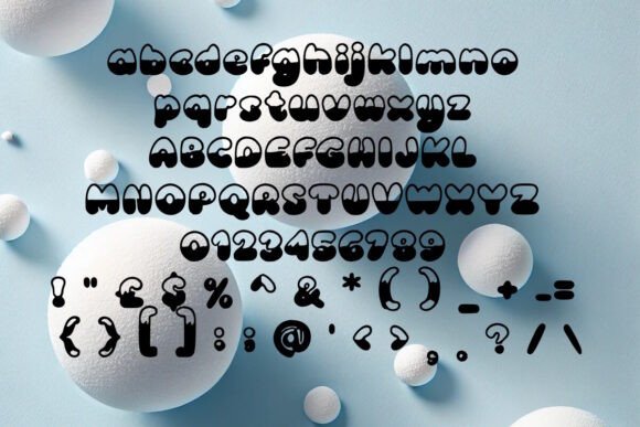Snow Way! Font PNG with transparent background - Preview 2