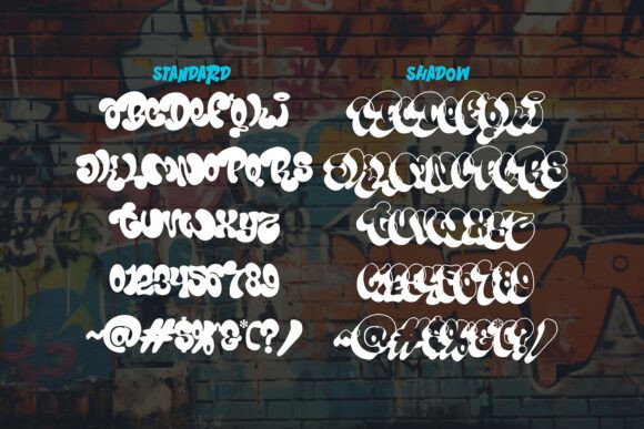 Bomber Marker Font font preview - 1